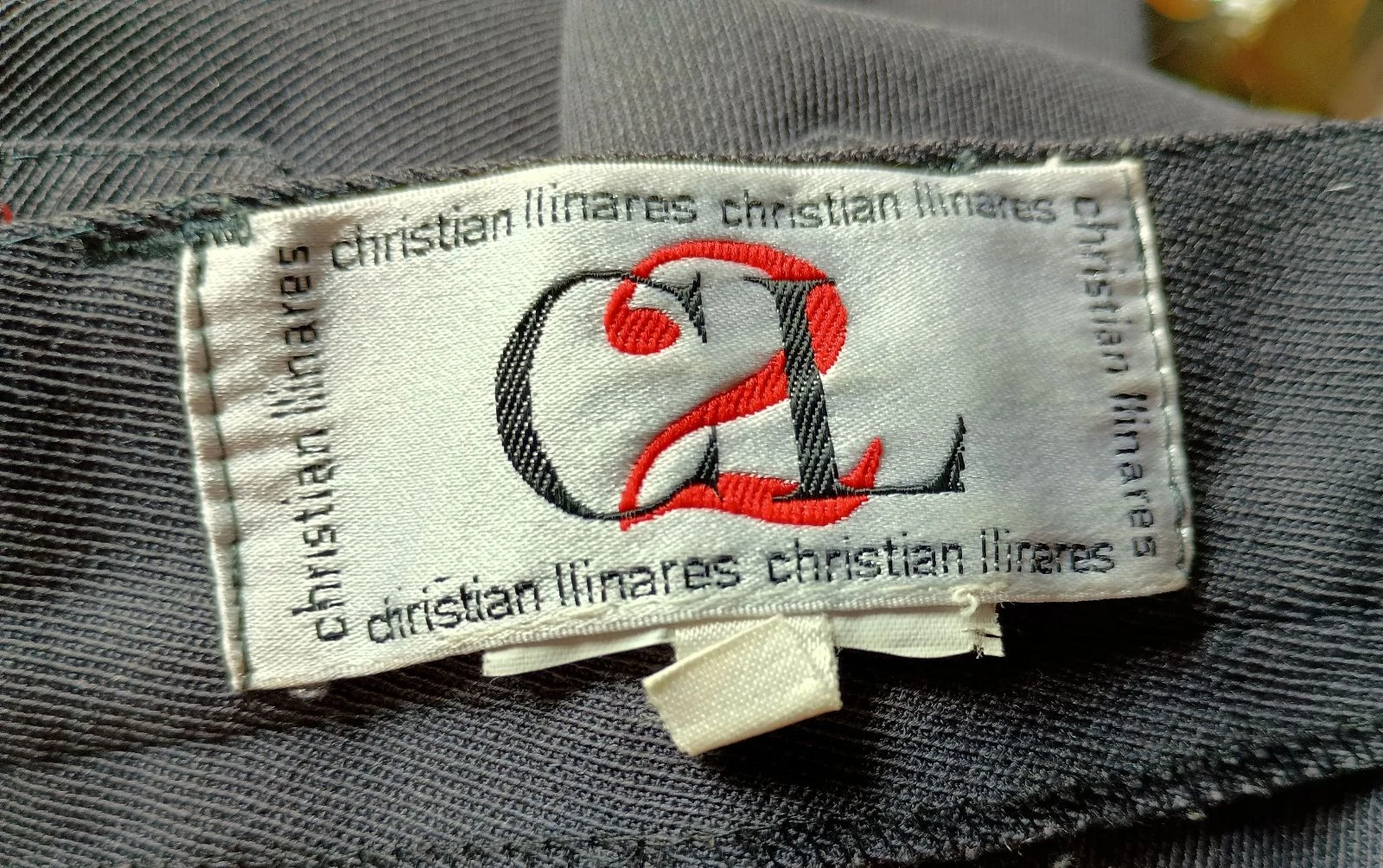 Minifalda de mezclilla Christian Llinares, vintage. Años 80-90. Y2K – photo 5